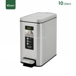 EKO Stainless Steel Hygienic Soft-Close Waste Bin