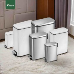 EKO Stainless Steel Heavy Duty Brushed Fingerprint Proof