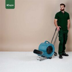 Floor Blower/ Dryer Machine With extendable handle and wheels