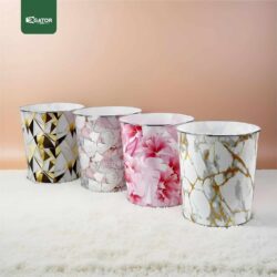 Dust Bin Marble Pattern | Waste Bin