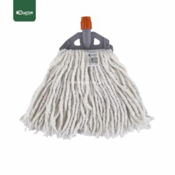 White cotton with plastic clip