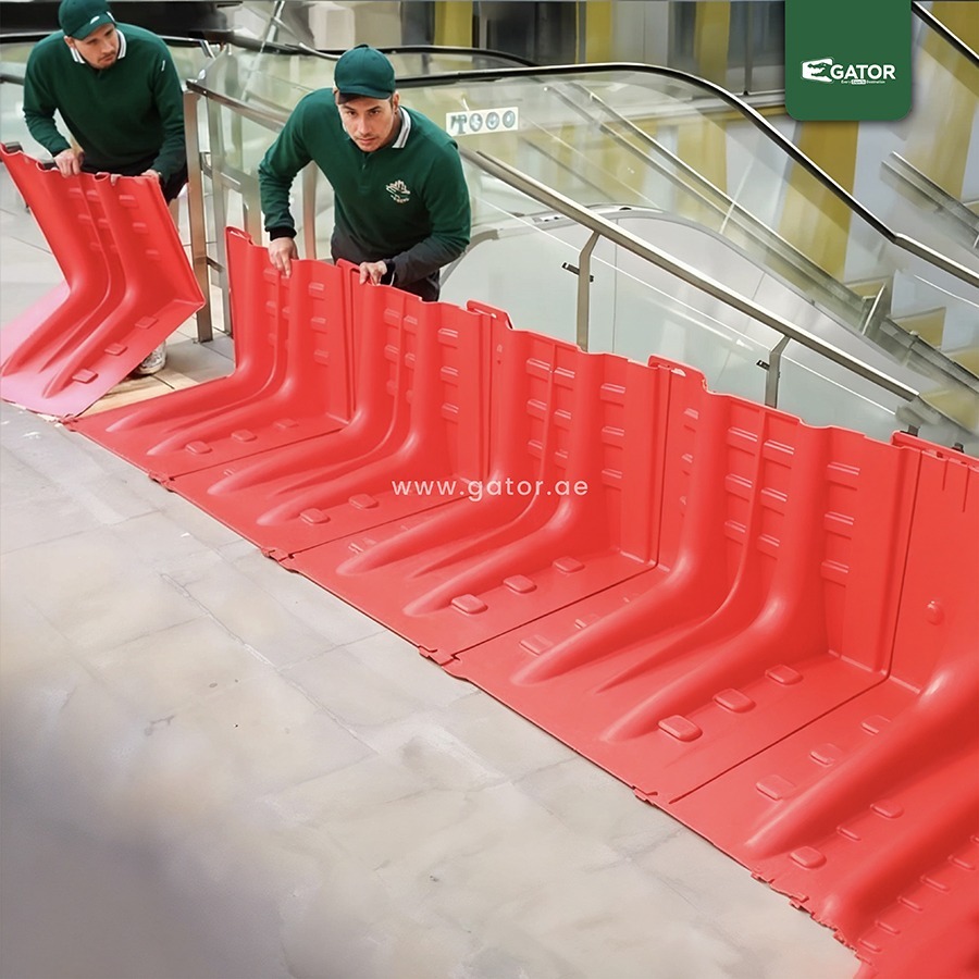 UAE flood barrier