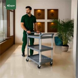 Plastic Service Trolley