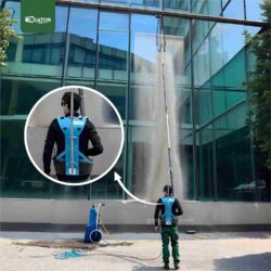 High Level Window Cleaning Handle Support | I - Suit