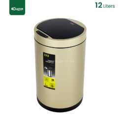 EKO Stainless Steel Sensor Type Round Bin 9 Liters
