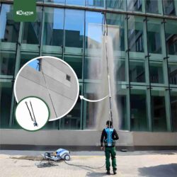 Gator Window Cleaning System | 11m High-Pressure Telescopic Pole with Gun