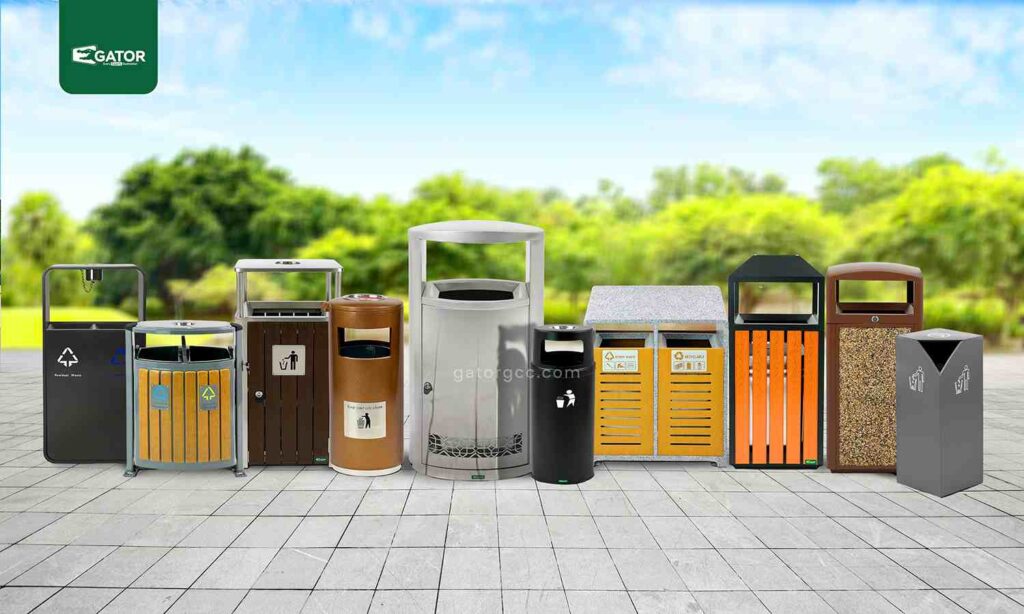 outdoor ashtray bins UAE