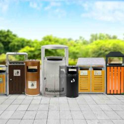 outdoor ashtray bins UAE