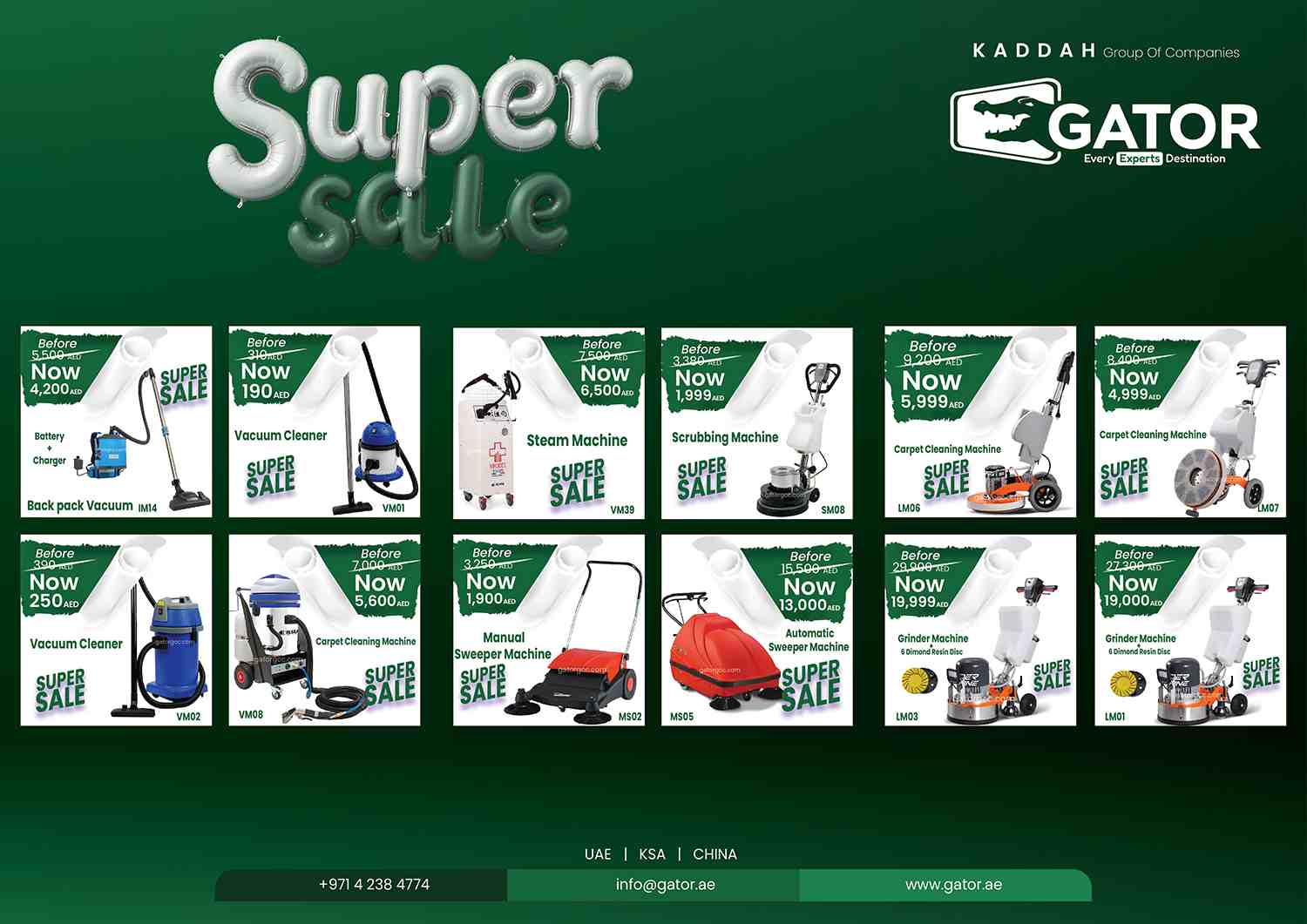 Gator Ramadan 2025 wholesale Cleaning Product Sale