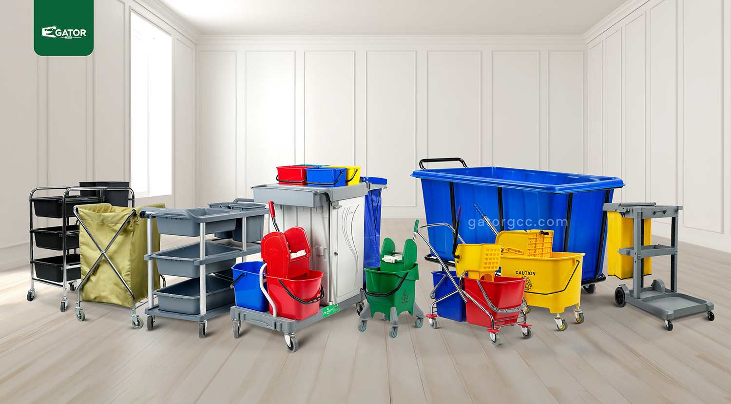 hotel cleaning trolleys UAE