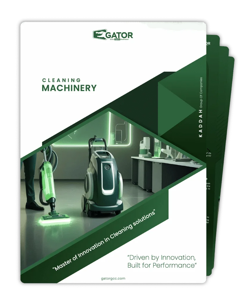 cleaning machinery catalogue Gator Saudi Arabia