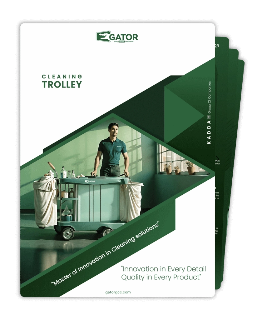 cleaning trolley catalogue Gator saudi arabia