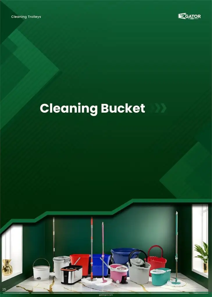 cleaning bucket cleaning trolley Catalouge in saudi arabia