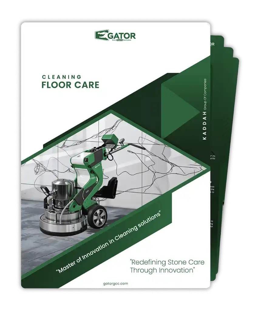 cleaning floor care catalogue gator in Saudi Arabia