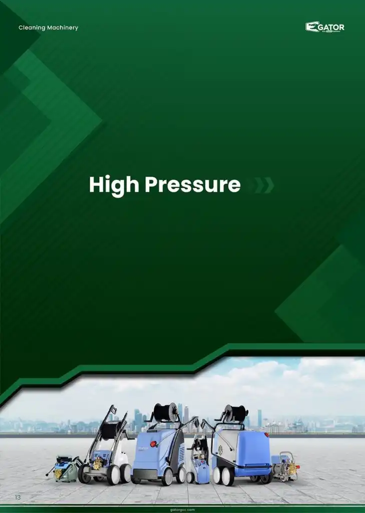 high pressure cleaning machinery catalogue in saudi arabia