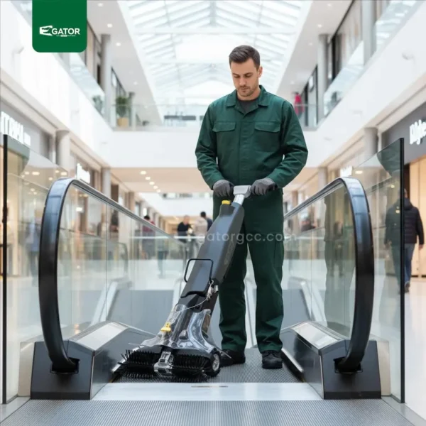 live Escalation cleaning machine Gator EM20