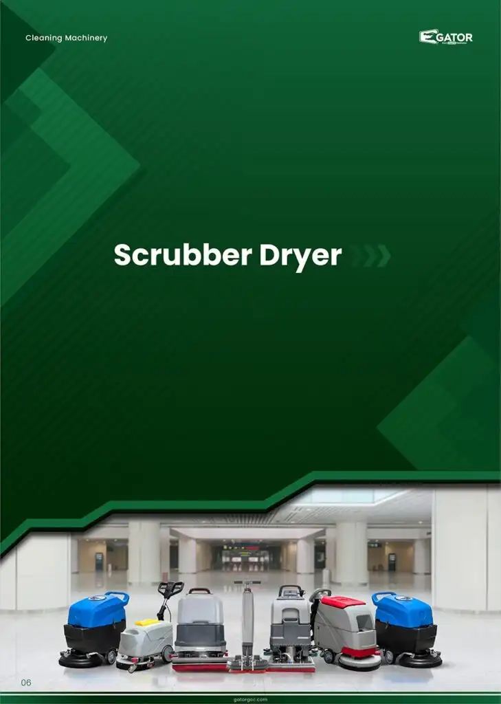 scrubber dyer cleaning machinery catalogue in saudi arabia