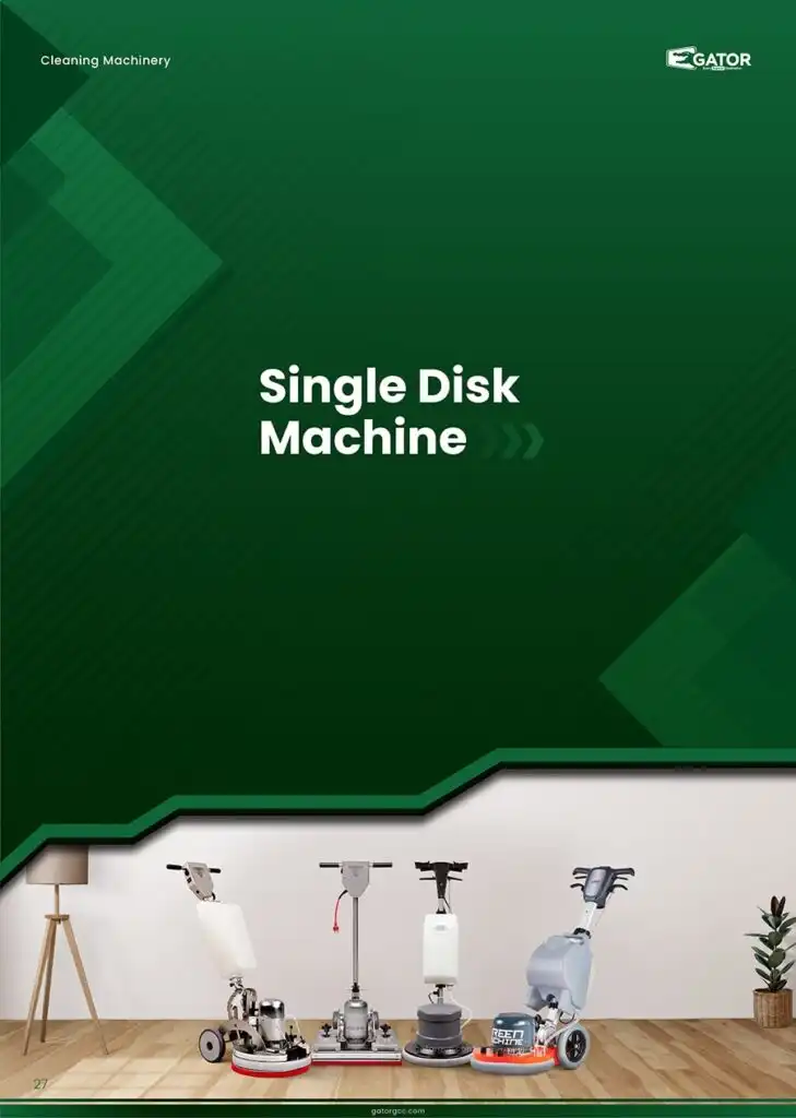 single disk machine cleaning machinery catalogue in saudi arabia