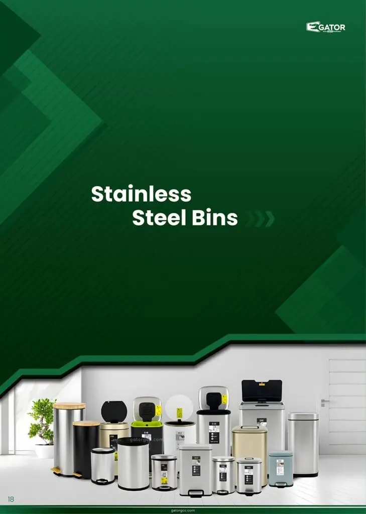 stainless steel bins catalogue In Saudi Arabia